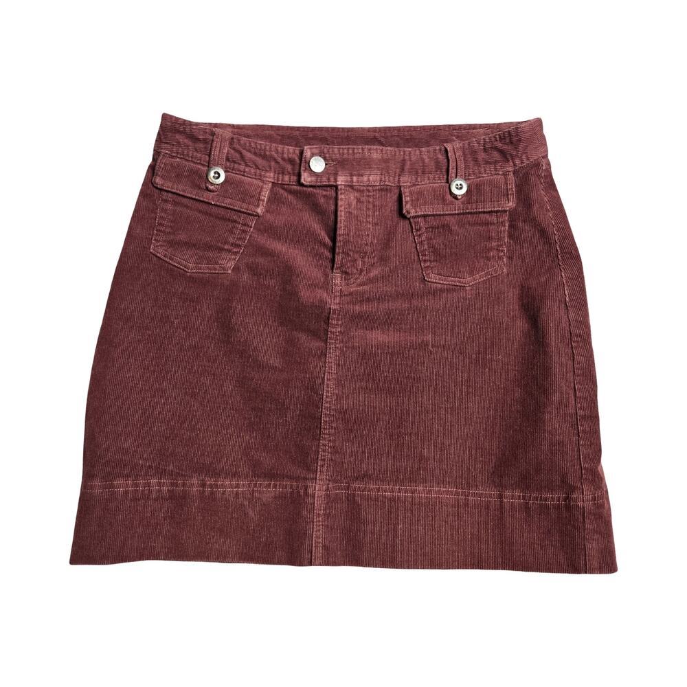 Patagonia Corduroy Red‎ Women's Skirt Size: 6